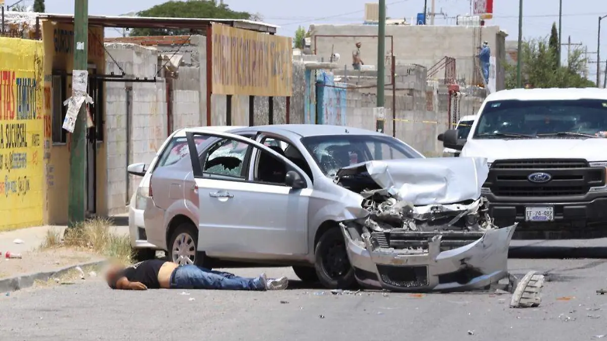 delincuente asesinado en persecución